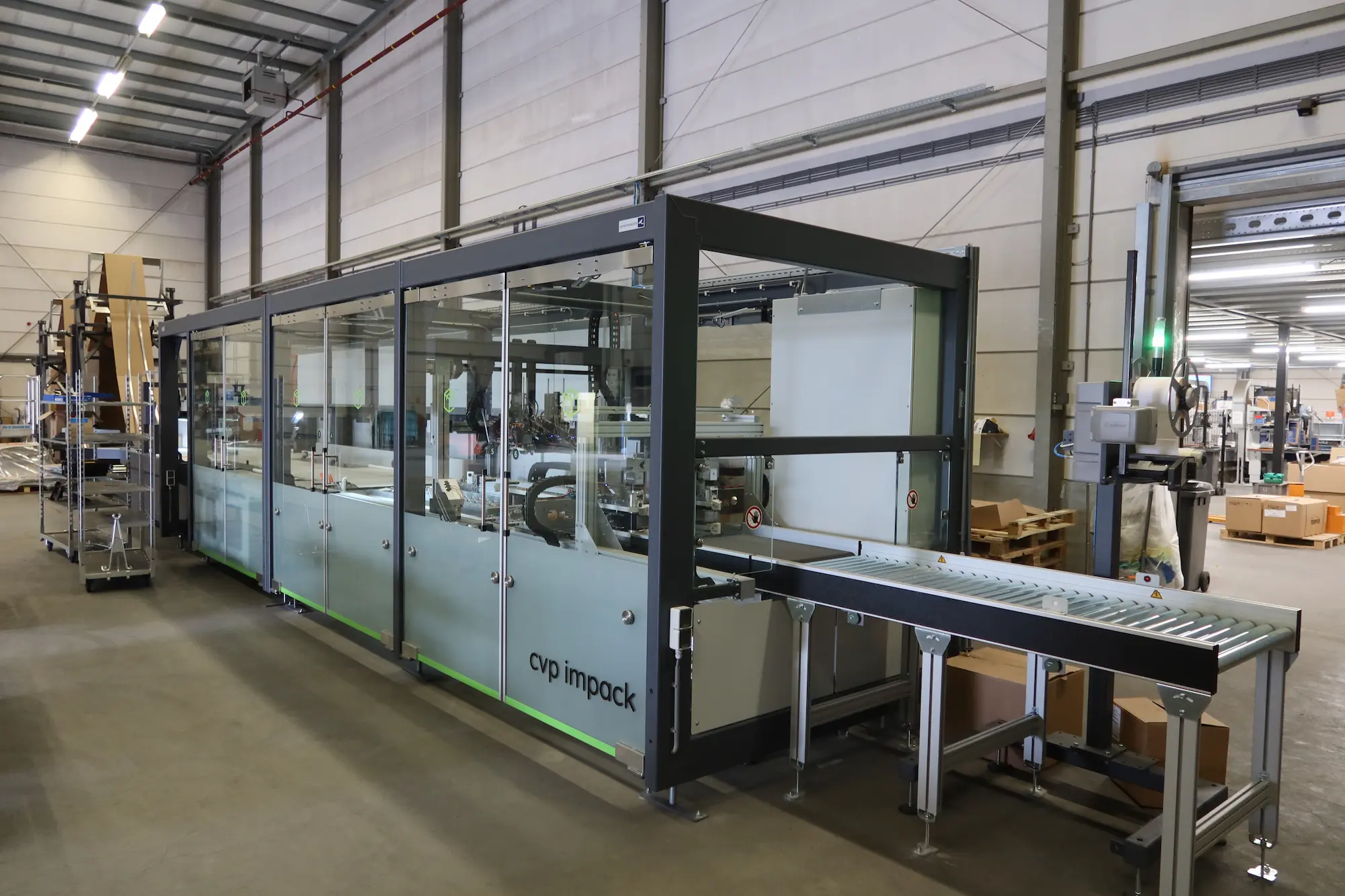 Inpakmachine 1 WMS inpakmachine