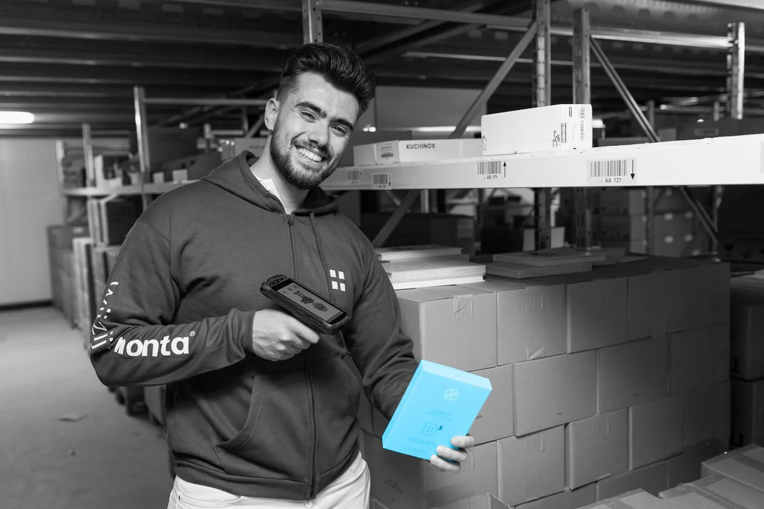 Vraag offerte aan 1 MontaWMS software wms en hardware