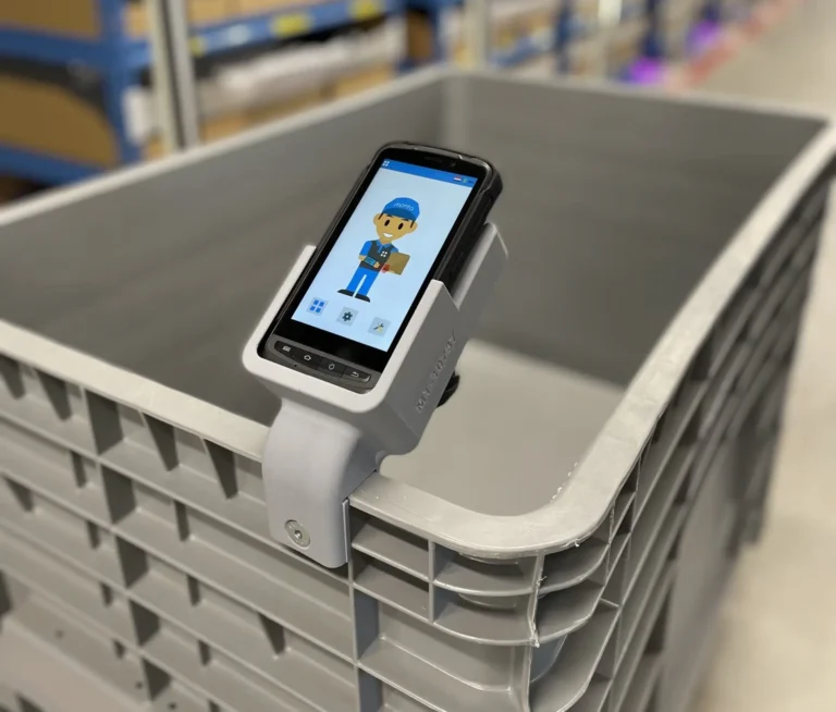 Scanner houder pickkarren