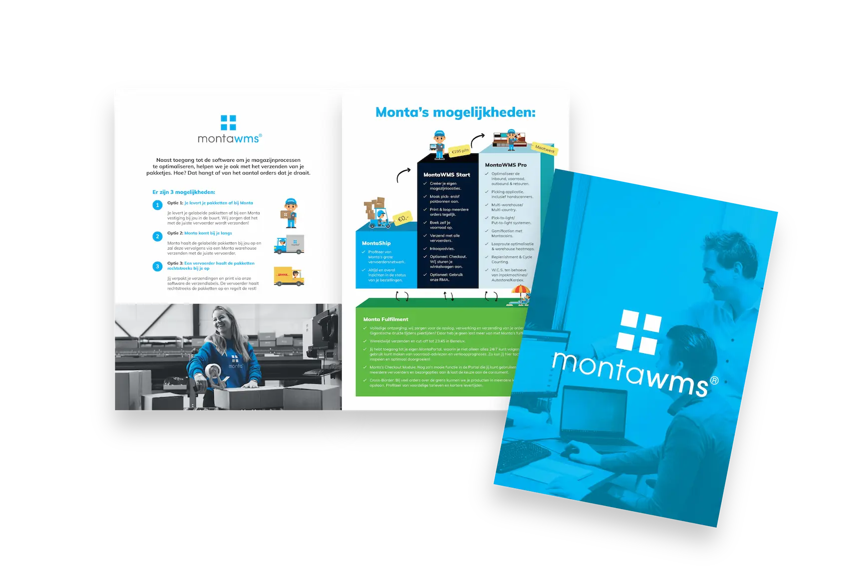 Verzendlabels printen 7 MontaWMS brochure