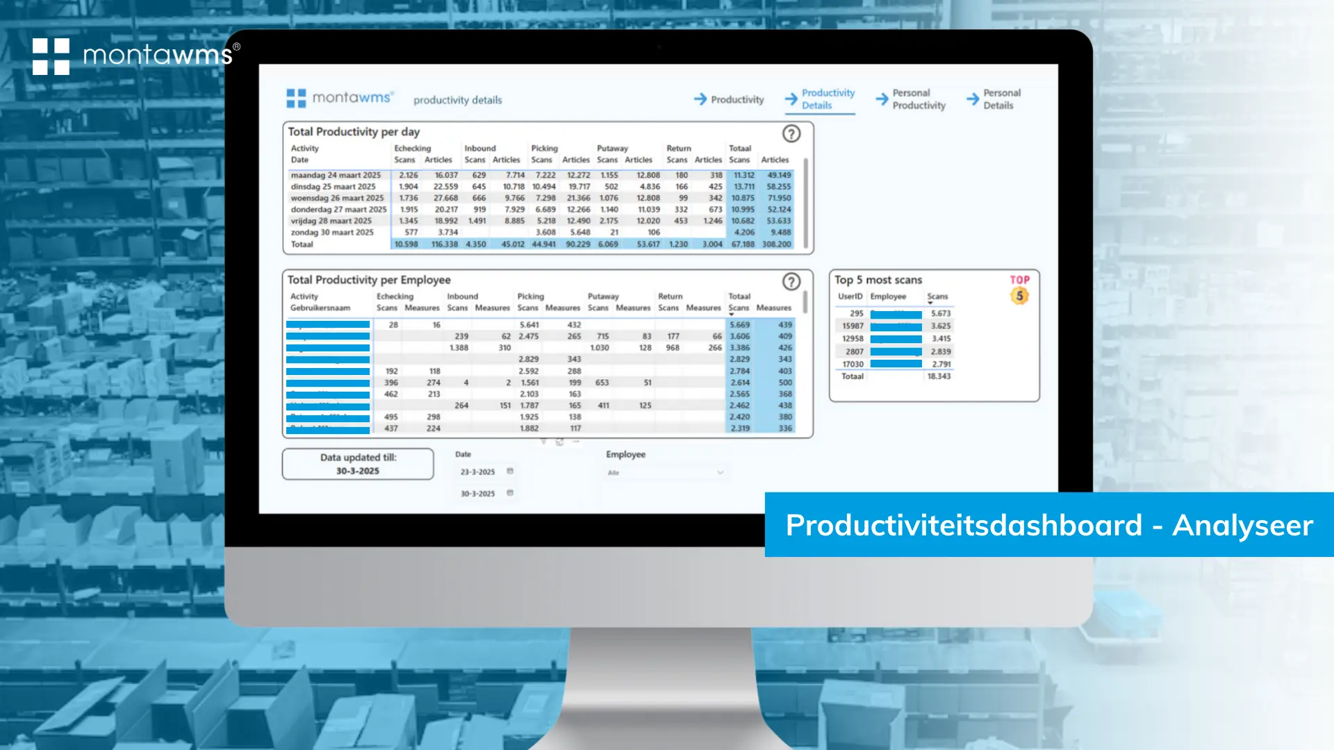 MontaWMS Pro 14 MontaWMS software wms en hardware