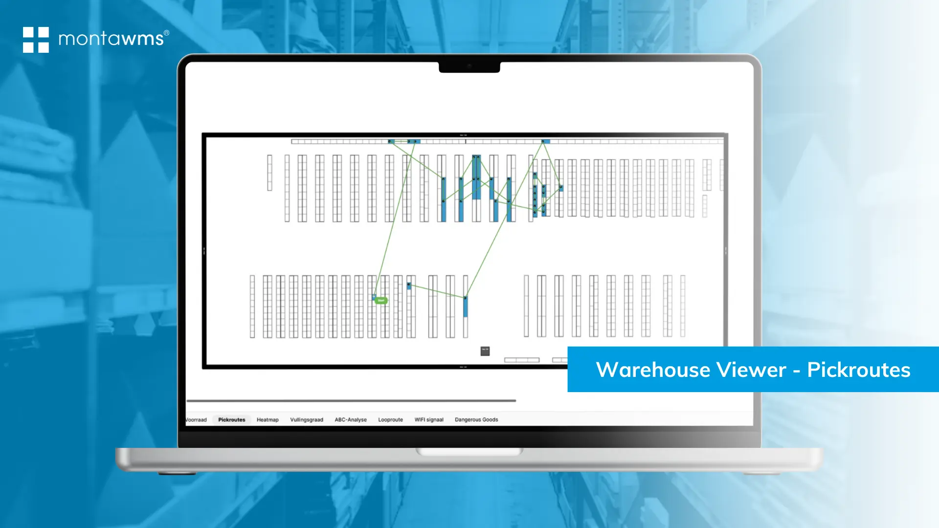 Warehouse Viewer 6 MontaWMS software wms en hardware