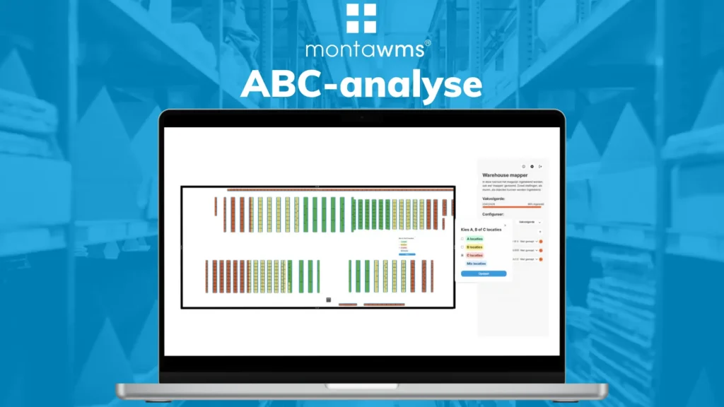 Magazijnoptimalisatie: zo simpel als ABC 3 ABC-analyse Warehouse Viewer MontaWMS