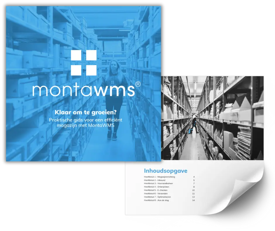 Magazijnoptimalisatie 10 MontaWMS brochure