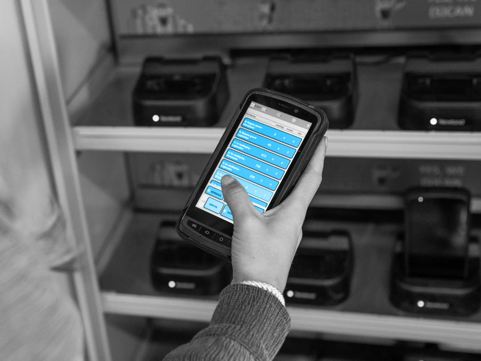 WMS hardware 8 Touchscreen WMS