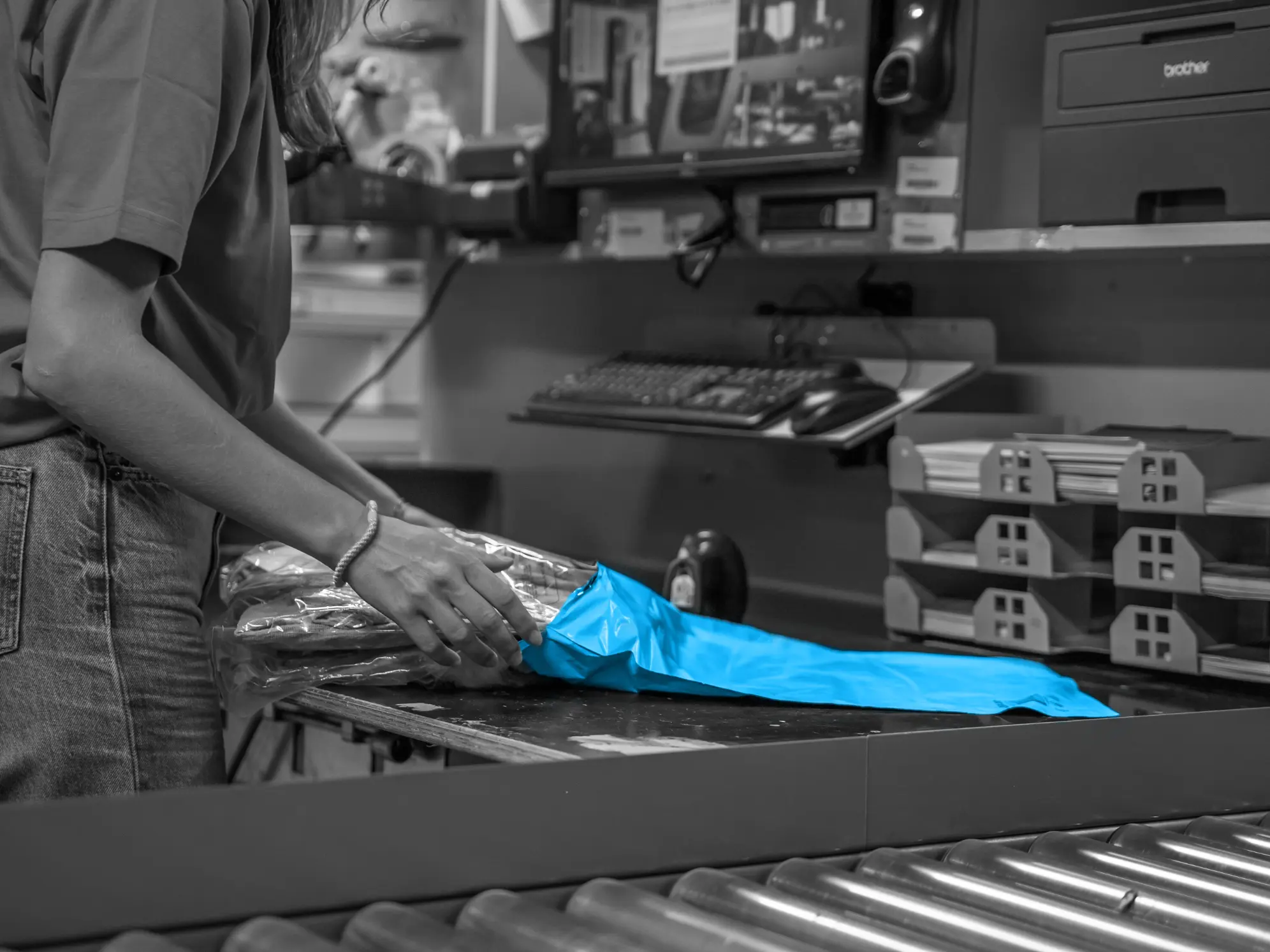 WMS hardware 16 WMS inpakmachine